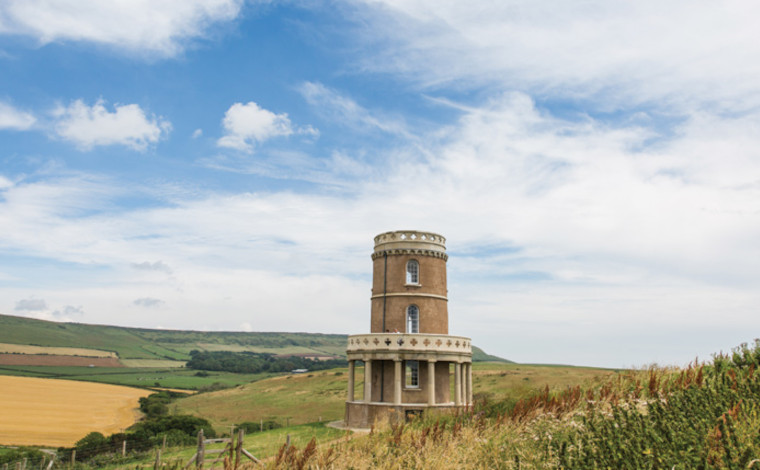 Clavell Tower in Kimmeridge, Purbeck Hills
