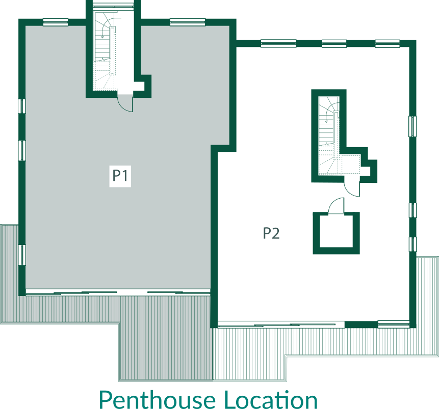 Echo Beach - Penthouse 1 location