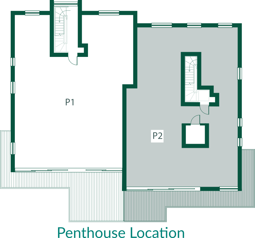 Echo Beach - Penthouse 2 location